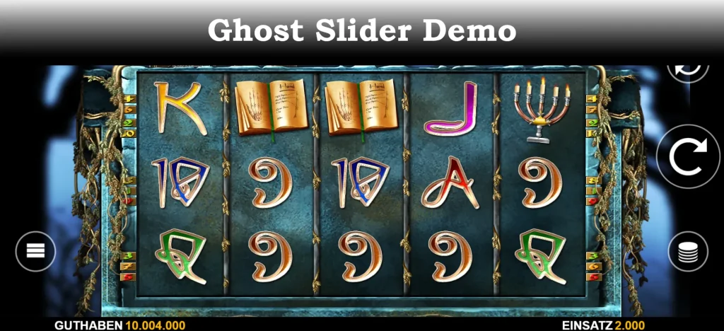 ghost slider demo