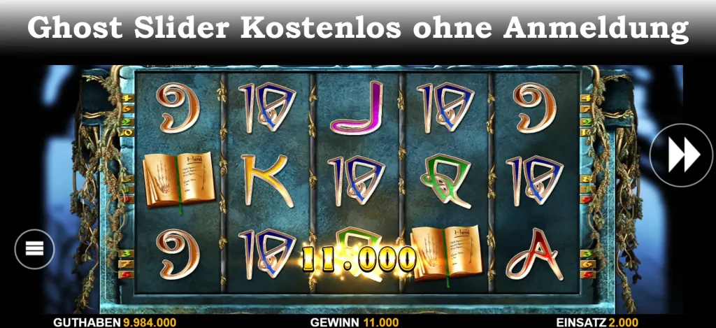 ghost slider kostenlos ohne anmeldung